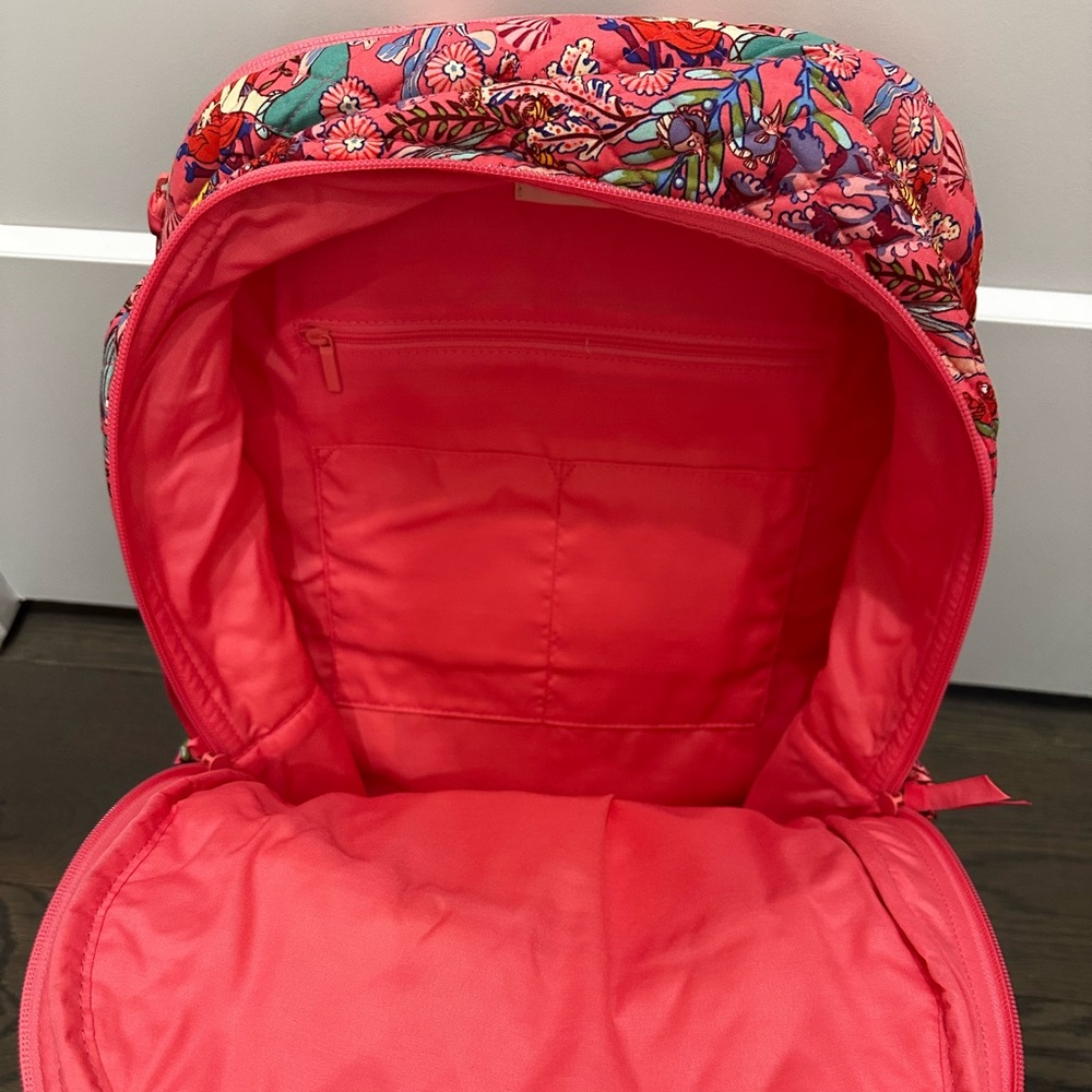 Vera Bradley Limited Edition Disney’s Ariel Essential Large Backpack NWT - Picture 8 of 14
